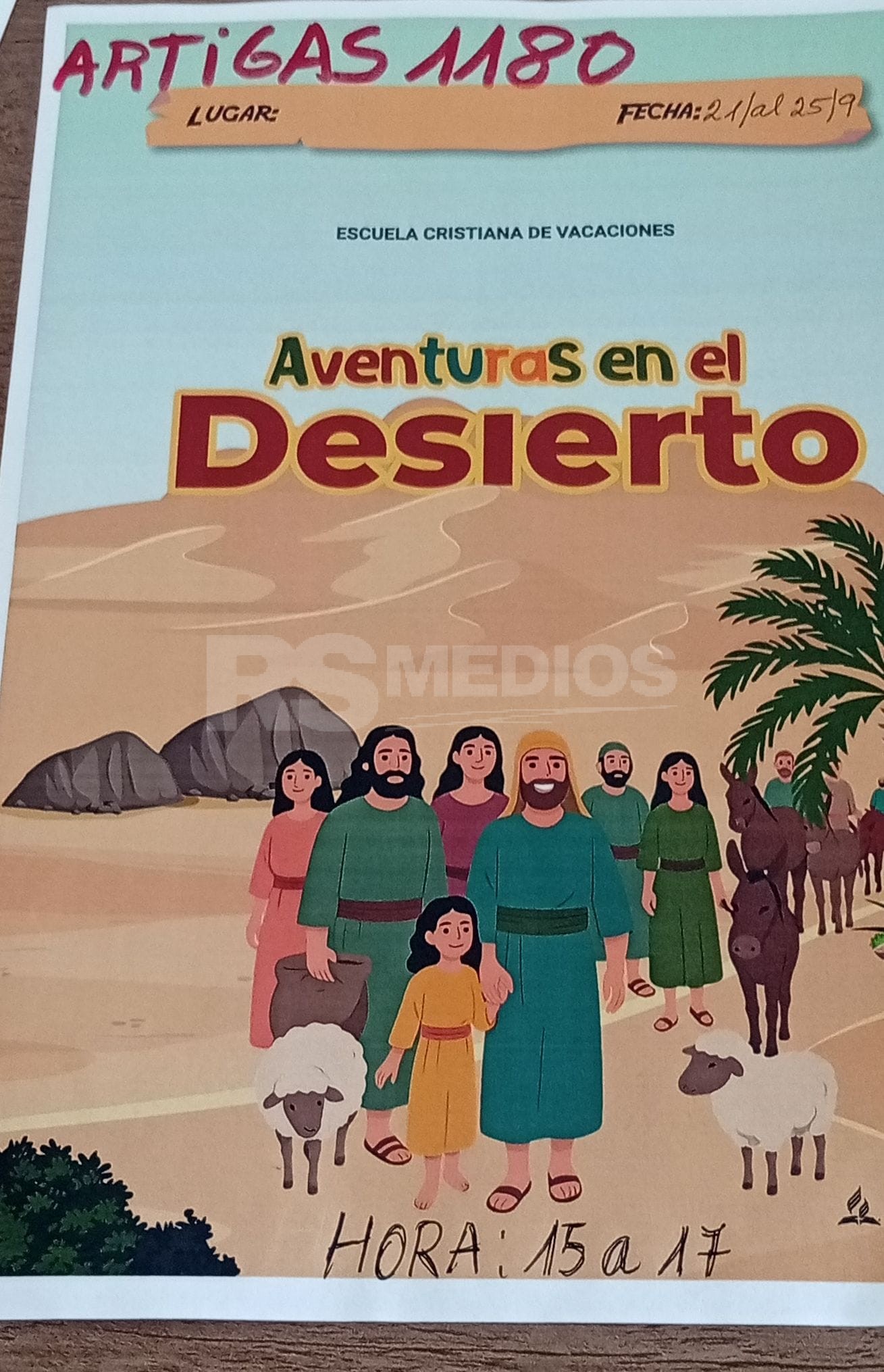 Actividad de vacaciones para los niños