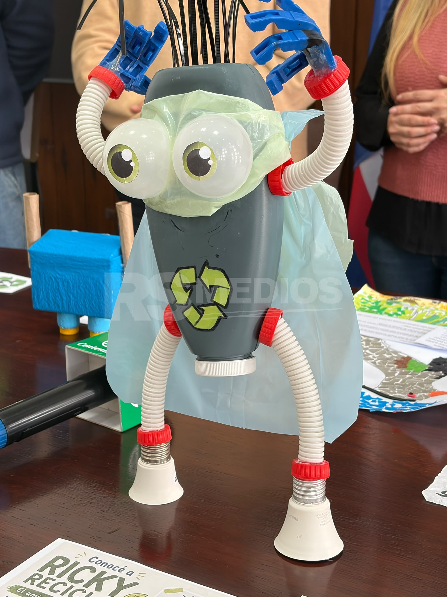 Concurso de mascotas recicladas en Cardona: "Ricky Recicla" obtuvo el primer premio — imagen 1