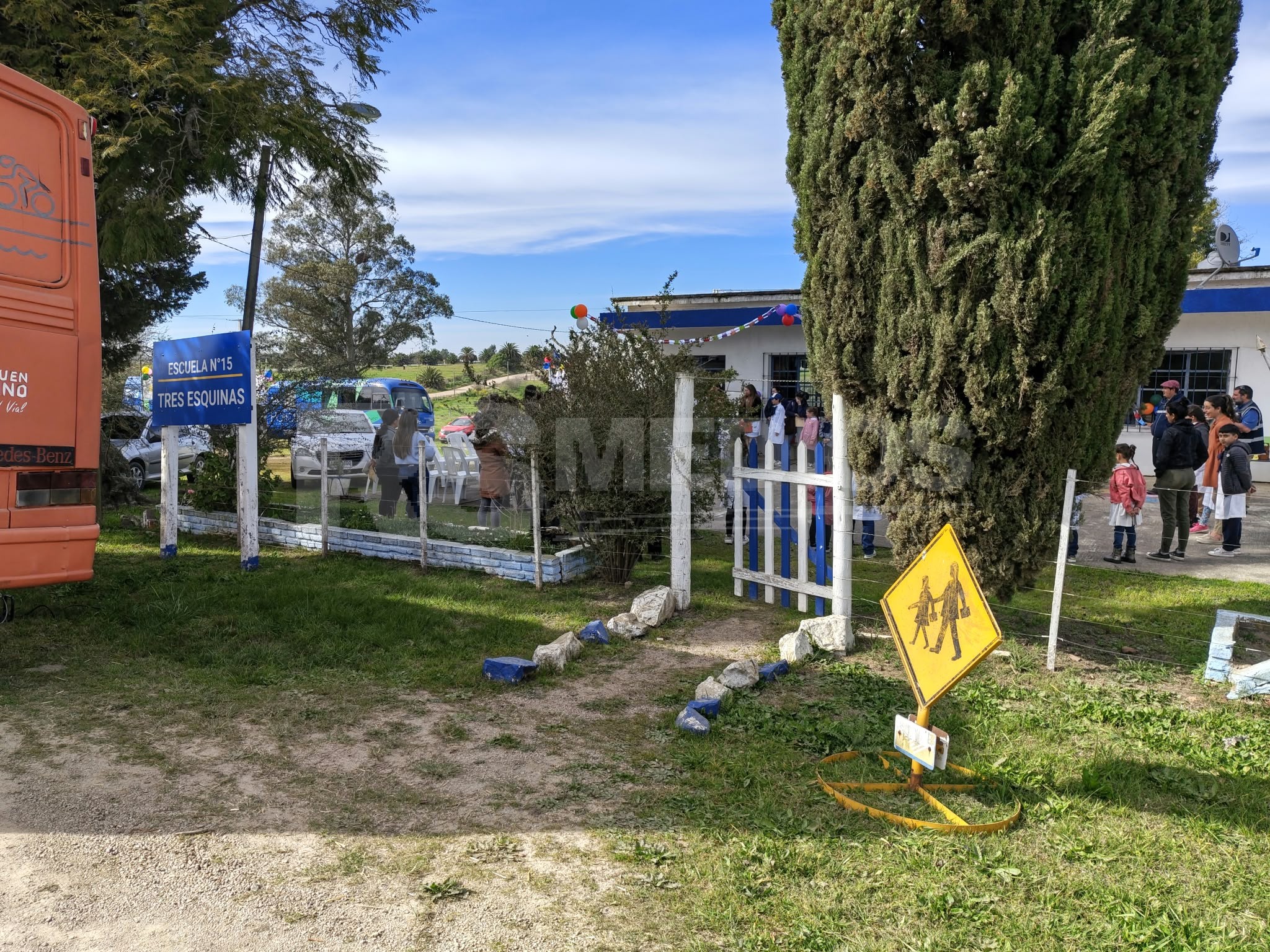 Feria de Salud Rural reunió a 45 niños en la Escuela 15 de Tres Esquinas