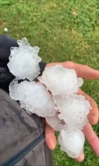 Tormentas y granizadas azotan el litoral y norte de Uruguay: Paysandú entre los más afectados — imagen 2