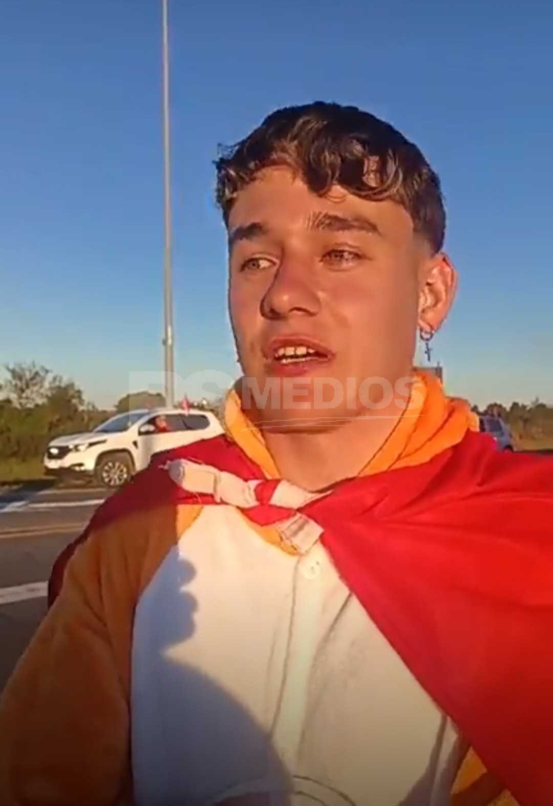 Joven recorre más de 310 kilómetros a pie desde Montevideo a Fray Bentos por Teletón