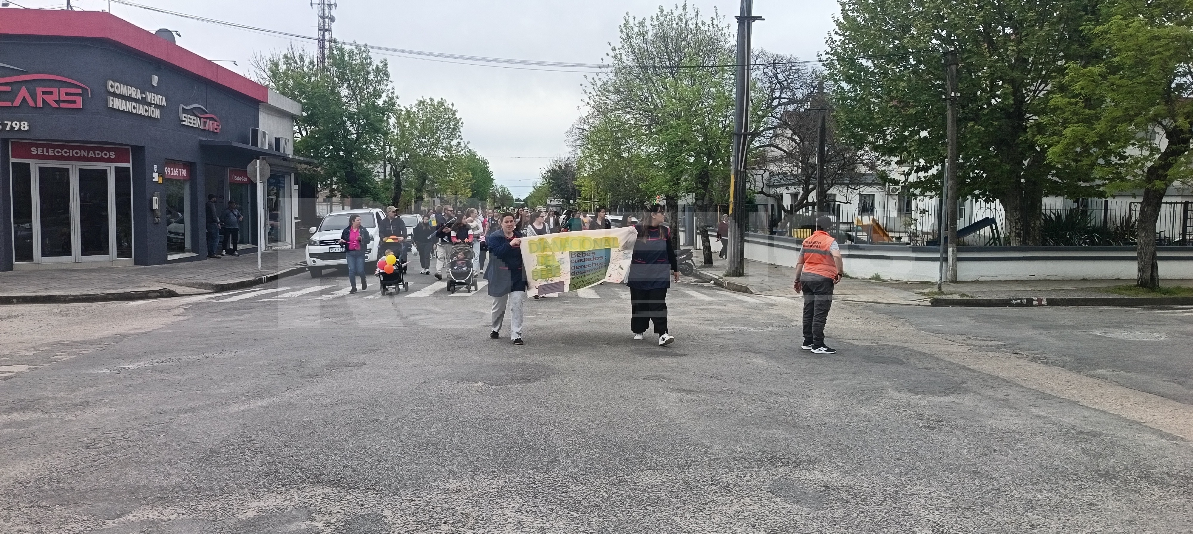 Cardona celebró el Día Nacional del Bebé con una marcha del Caif Jesús María