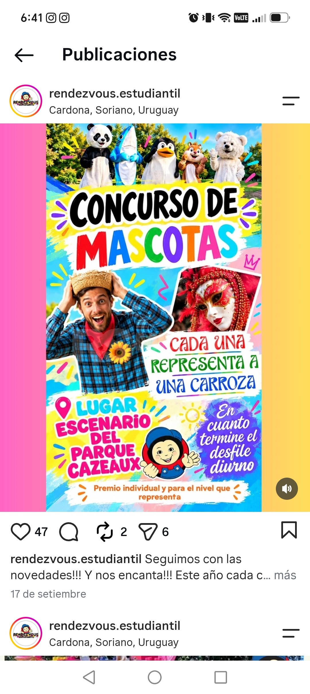 Cardona Florencio Sánchez y la región se prepara para su desfile de carrozas diurno y nocturno del Rendez Vous 2026 — imagen 7