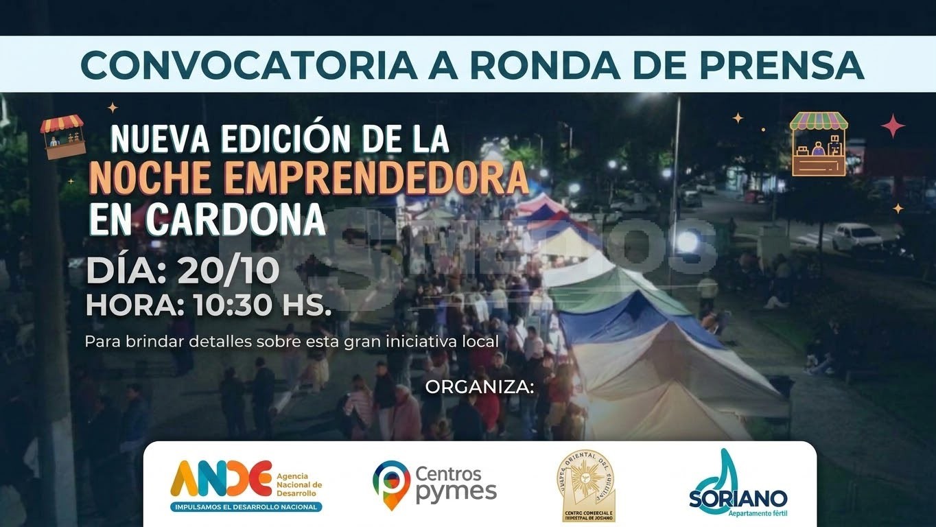 Cardona será sede de la segunda Noche Emprendedora 2026