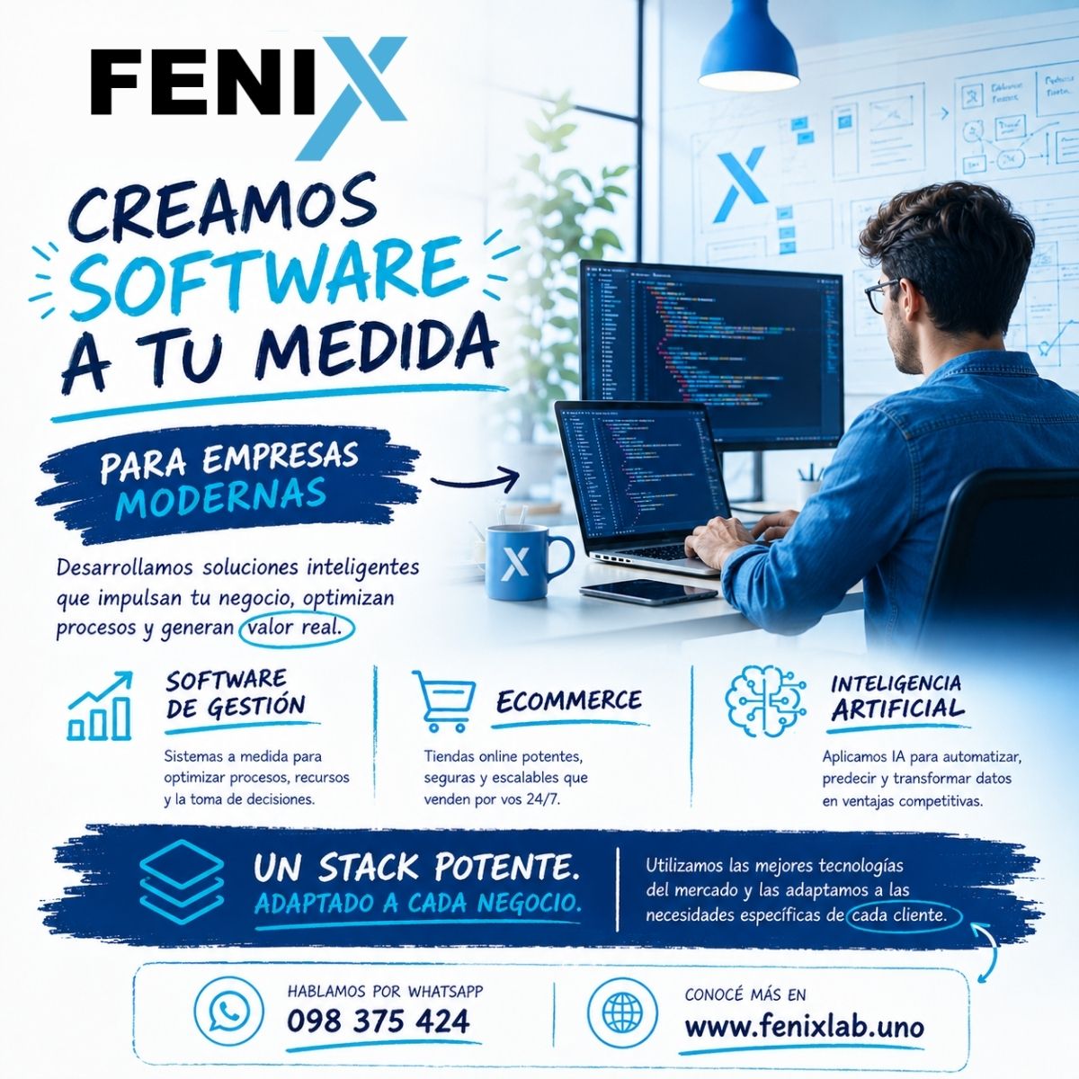 Publicidad de FENIX - Lanzamiento Enterprise